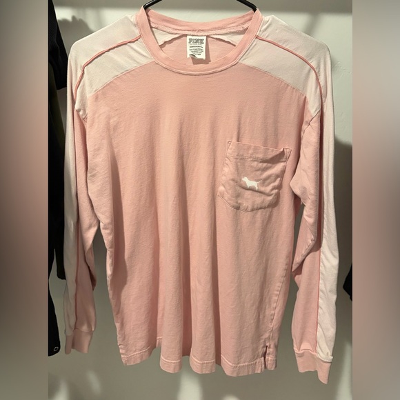 Victoria's Secret Tops - Victoria's Secret Pink Long Sleeve Tee